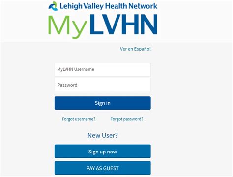 mylvhn login patient portal.